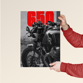 Royal Enfield 650 – Dripster Moto Classic Poster